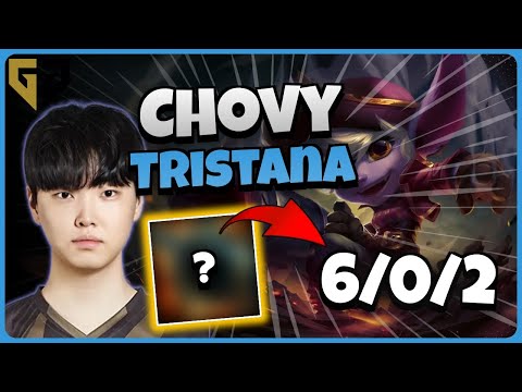 GEN Chovy Tristana vs Ahri | 14.7