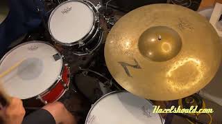Video thumbnail for Zildjian Z Custom Mega Bell Ride 21” 3789 g by Hazelshould Drums & Cymbals