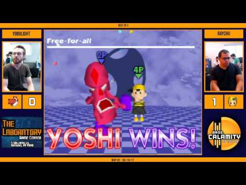 MVP #2 | Raychu (Ness) vs Yobolight (Yoshi) - Placement Pools - SSB64