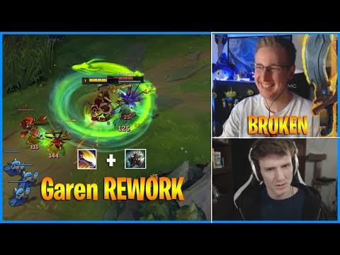 New Garen Rework's Broken, Constant Titanic Hydra on E | LoL Daily Moments Ep 576