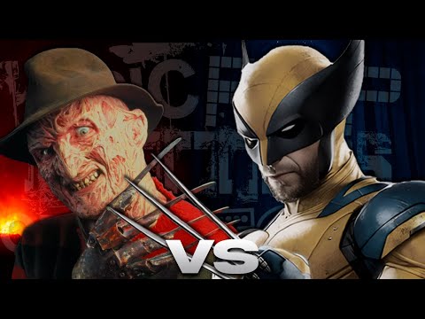 Freddy Krueger vs Wolverine. ERB as ERBF - FanMade by Zimoneo