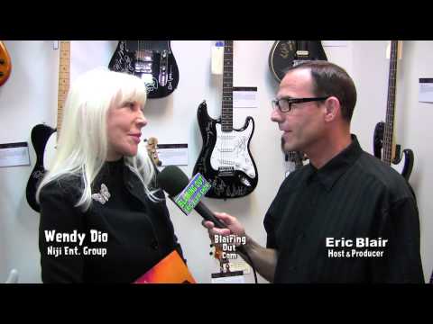WENDY DIO & Eric Blair talk about The Ronnie James Dio Guitar Auction 2012