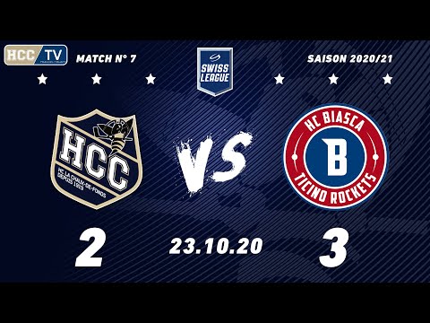 23.10.2020 HC La Chaux-de-Fonds - HCB Ticino Rockets (2-3)