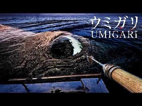 🔴LIVE  | A Harpoon Fishing Indie Horror Game With Disturbing Fish | UMIGARI by Chilla's Art