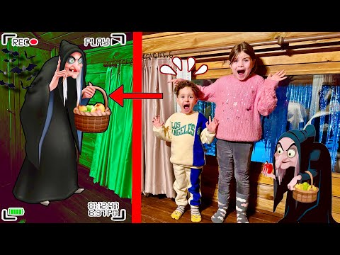 ORMAN EVİNDE CADININ EVİNİ BULDUK !! KUZEY ELİF SİZİ KAÇIRACAK !! دي دي ميدو - لولو | قناة وناسة