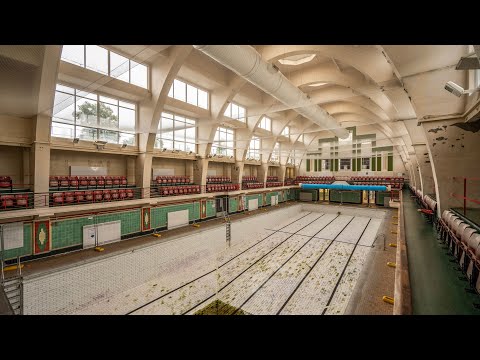 Exploring an Abandoned Swimming Baths: Art Deco Paradise