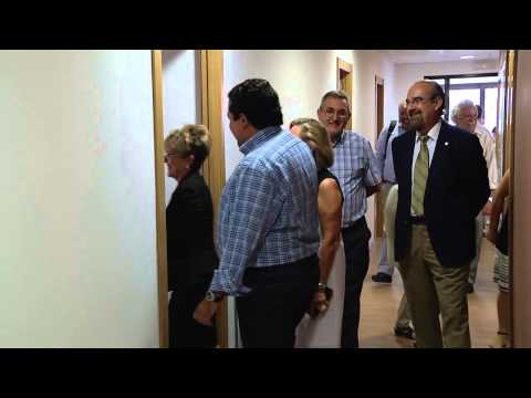 Inauguración del centro rural de atención a mayores de Pina de Montalgrao