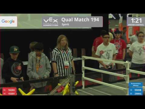 2017 VRC-MS Spir Q194 - 1028X 1535Y vs 5509B 2990G - 15 to 32