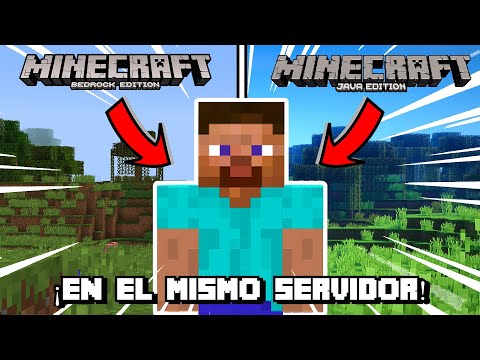 Kralos - HOW TO PLAY MINECRAFT BEDROCK AND MINECRAFT JAVA ON THE SAME SERVER?!!!! [SI SIRVE]