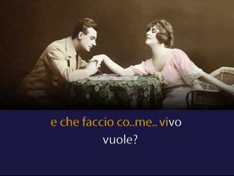 Che gelida manina Opera - karaoke