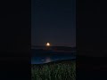 Moonset 🌙 Sunset 🌅 from West O'ahu, Hawai'i #moon #sunset #astronomy #hawaii #amazing #nature