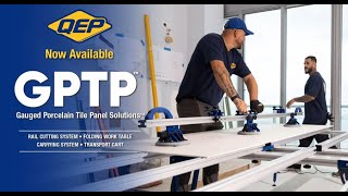 Webinar: Gauged Porcelain Tile Panel Solutions from QEP
