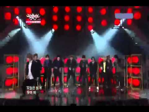 110805 SuperJunior  Super Man+ MR Simple ComeBack Stage