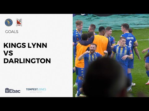 Goals: Kings Lynn Town v Darlington