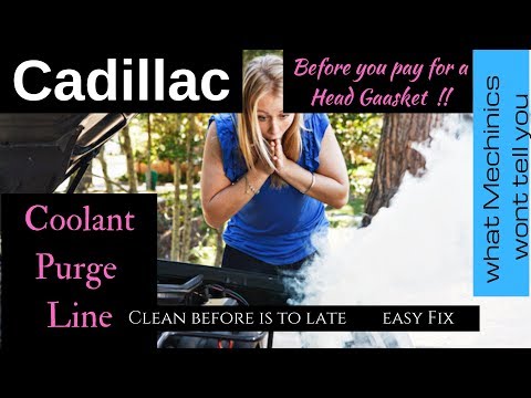 Cadillac | GM | Before you pay for a Head Gasket Job | See this Video First  | Overheating