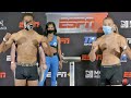 FELIX VERDEJO VS. WILL MADERA - FULL WEIGH IN AND FACE OFF VIDEO