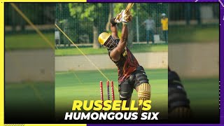 Andre Russell's big six in training | KKR | IPL 2022