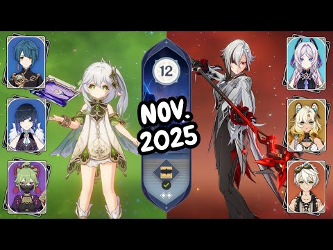 C0 NAHIDA Hyperbloom and C0 ARLECCHINO Melt | 6.2 Spiral Abyss Floor 12 | Genshin Impact