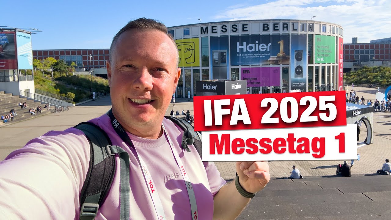 IFA 2025 VLOG - Mit Roborock - Insta360 - Antigravity - XTool  und Vielen mehr! TAG 1