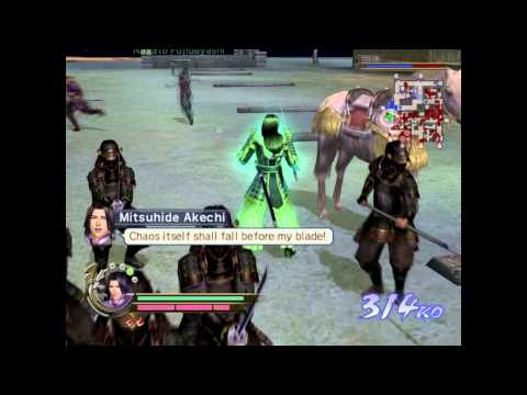 Samurai Warriors 2 Mitsuhide Akechi Part 4 - Incident at Honnoji