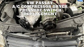 VW Passat TDI A/C Compressor Replacement