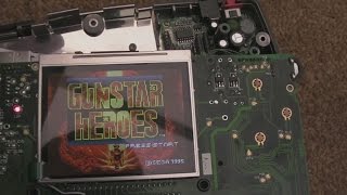 Sega Game Gear Modern LCD Replacement (Not Composite) From McWill