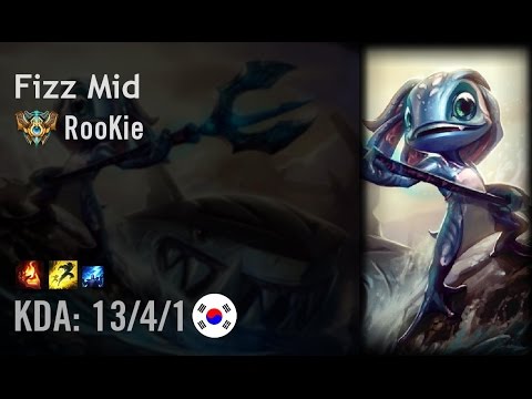 Fizz Mid vs Twisted Fate - RooKie - KR Challenger Patch 6.14