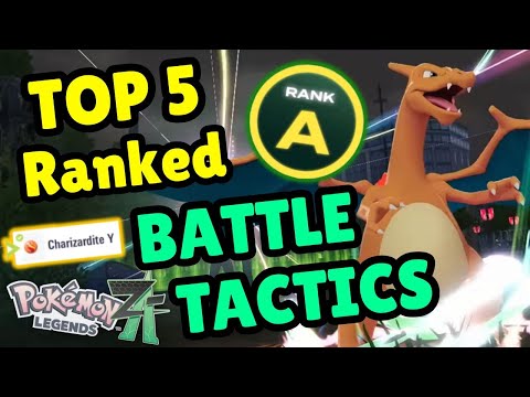 Pokemon Legends Z-A Top 5 Ranked Battle Tactics Competitive Guide!