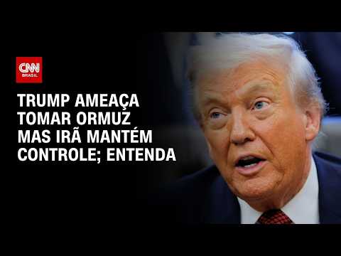 Trump ameaça tomar Ormuz, mas Irã mantém controle; veja no Olhar Externo | HORA H