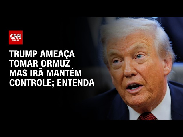 Trump ameaça tomar Ormuz, mas Irã mantém controle; veja no Olhar Externo | HORA H
