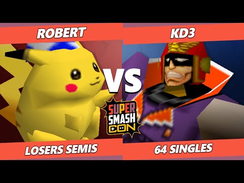 SSC Fall Fest SSB64 Losers Semis - Robert (Pikachu) Vs. KD3 (Captain Falcon)