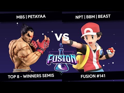 Fusion #141 - Petayaa (Kazuya) vs Beast (Pokemon Trainer) - Top 8 - Winners Semis