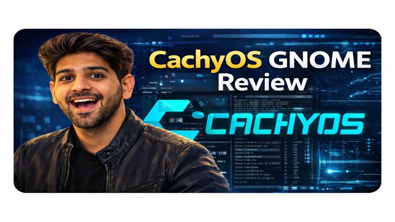 CachyOS GNOME Short Review – Blazingly Fast OS based on Arch Linux