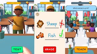 Teacher Simulator Study Time #gamewalkthrough #gameplay #games #teacher
