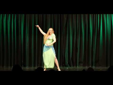 Belly dancer Linnea, "Bos Alaya - Ana Dana" by Dana in Budapest Nov 2023 @mavedanserenlinnea5140