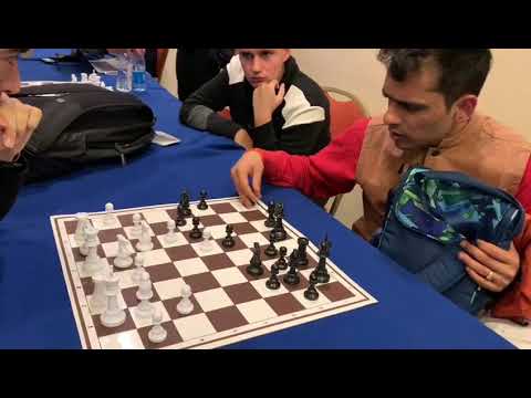 The intense concentration of Sasikiran in an analysis session after a loss