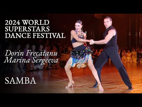 Dorin Frecautanu & Marina Sergeeva - Samba | World Superstars Dance Festival 2024