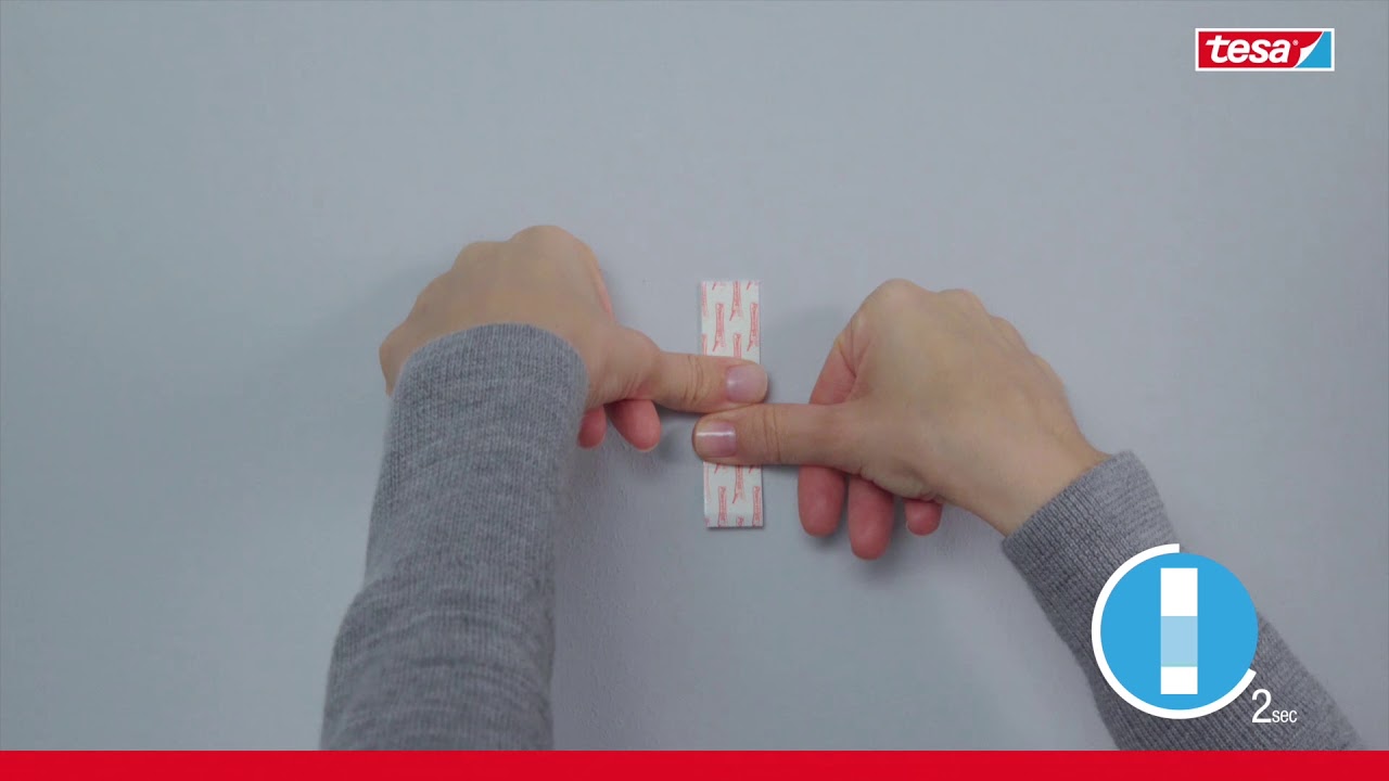 tesa Justerbar Limspiker for Tapet og Gips 1 kg 2pk