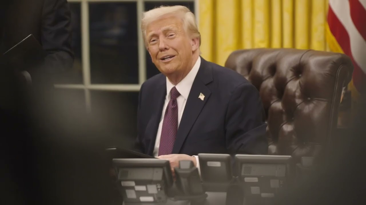 Trump White House releases new video highlighting 'historic' 100 hours in office