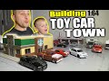 DAD Building TOY CAR TOWN For SON 1 64 Scale Diorama DIY