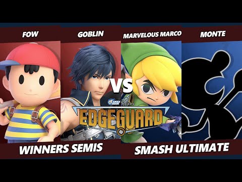 Edgeguard Winners Semis - FOW & Goblin Vs. Marvelous_Marco & Monte - SSBU Ultimate Tournament