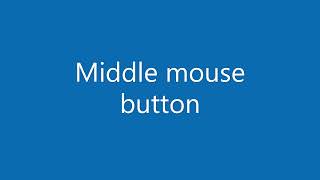 JavaScript How to check if the middle mouse button has been pressed?