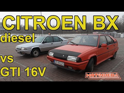 Citroen BX: GTI 16v kontra turbodiesel - MotoBieda
