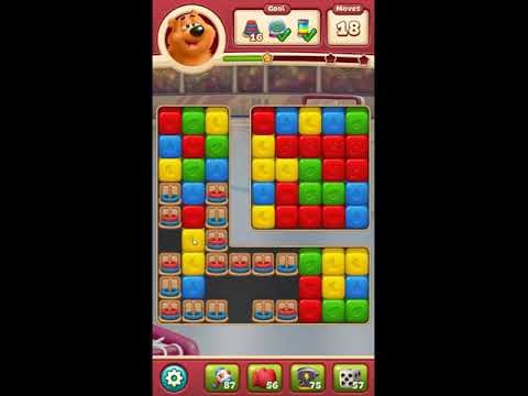 Toon Blast Level 3133 - NO BOOSTERS 🐻🐺🐱 | SKILLGAMING ✔️