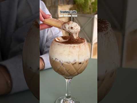 Tiramisu Latte San Antonio Texas - Coffee Crush #sanantoniofood #coffee #sanantoniotx #tiramisu