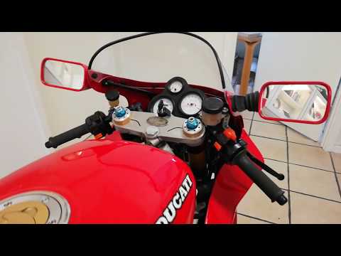 DUCATI 851 SP3 original superbike start up