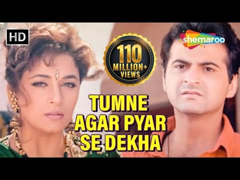 तुमने अगर प्यार से देखा - राजा गीत - माधुरी दीक्षित - संजय कपूर - अलका याग्निक