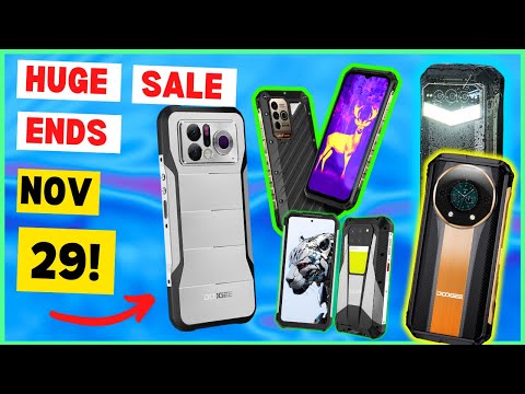 (BEST RUGGED PHONE BLACK FRIDAY DEALS!) Doogee, Ulefone, Oukitel, AGM, IIIF150, Blackview, and MORE!
