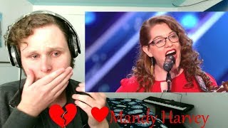Mandy Harvey Deaf Singer Earns Simon&#39;s Golden Buzzer With Original Song REACTION