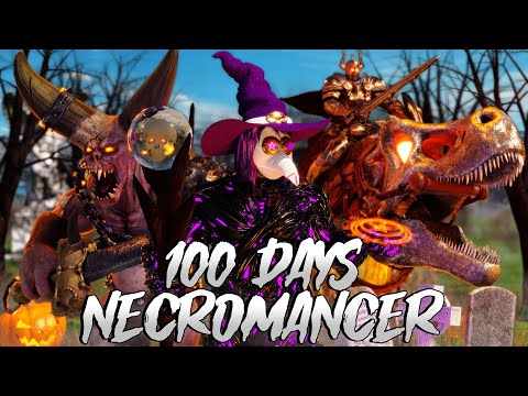 I Spent 100 Days as a Necromancer And You Won't Believe What Happened!